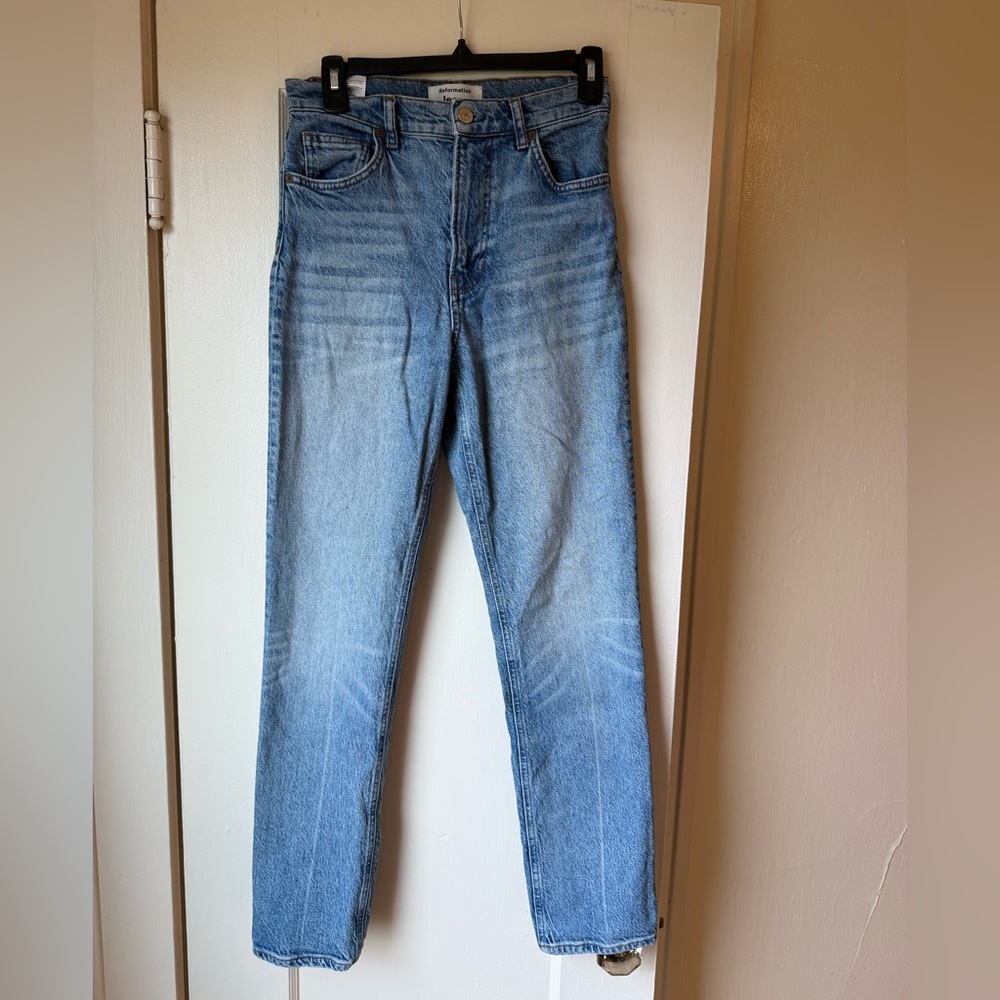 Liza Ultra High Rise Blue Jeans